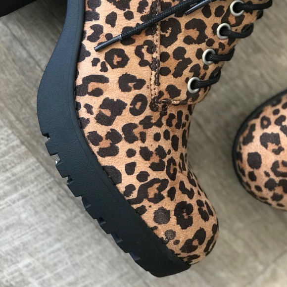 Soda Cheetah Military Lace-up Lug Combat Boot 6.5 - Picture 8 of 8